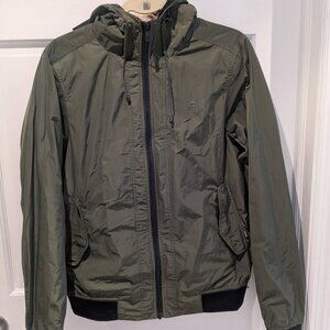 Scotch & Soda - small, green lightweight travel jacket